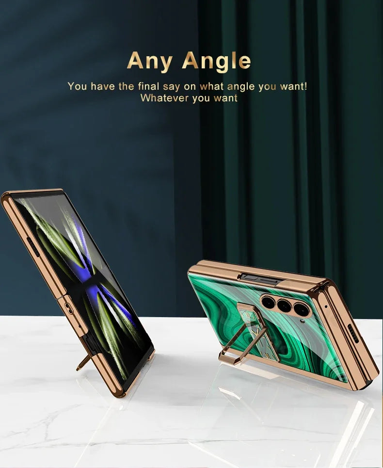 Luxury Clock Tempered Glass Case For Samsung Galaxy Fold Series - Premium Mobile Phone Cases from Dressmycell.com - Just $32! Shop now at Dressmycell.com Luxury Clock Tempered Glass Case For Samsung Galaxy Fold Series - Premium Mobile Phone Cases from Dressmycell.com - Just $32! Shop now at Dressmycell.com